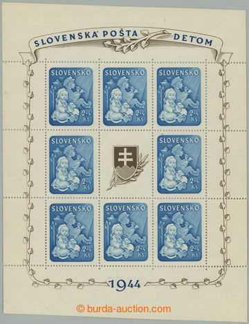 266452 - 1944 Sy.H119 DV+VV, aršík Dětem s DV obláček na ZP 7, a