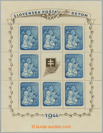266455 - 1944 Sy.H119, aršík Dětem, aršíkové pole A, DV na ZP 7
