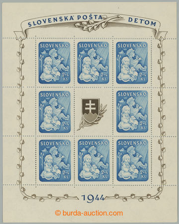 266456 - 1944 Sy.H119, aršík Dětem, aršíkové pole A, DV na ZP 7