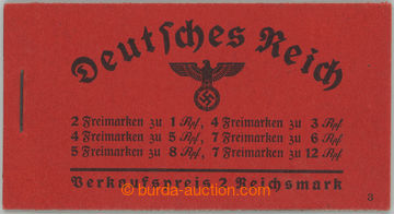 266489 - 1936-1937 STAMP BOOKLETS / Mi.MH.36.1, stamp booklet Hindenb