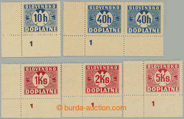 266492 - 1939 Sy.D2Xx, D5Xx, D8Xx, D9Xx, D10Xx DZ, Doplatní (I), 10h