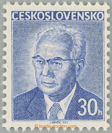 266539 - 1975 Pof.2165xa, Husák 30h, na papíru bp; luxusní, zk. Ku