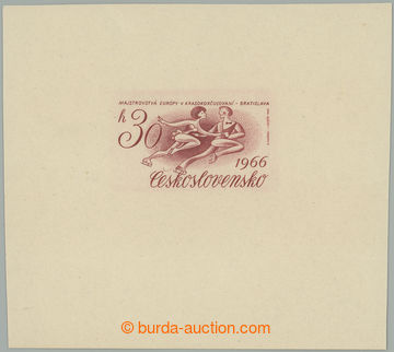 266550 - 1966 ZT Pof.1498, Sportovní události 30h, otisk nehotové