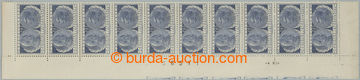 266559 - 1954 Pof.773 DO, Gottwald a Stalin 60h, svislý krajový 10-