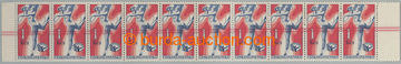 266560 - 1980 Pof.2444 VV, Spartakiáda 1Kčs, 10-páska s levým i p