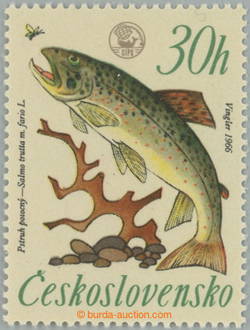 266719 - 1966 Pof.1517 DV, Ryby 30h, zn. s DV 3/2, chybějící háč