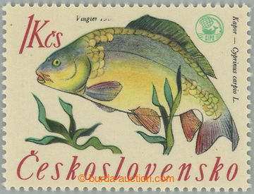 266725 - 1966 Pof.1519 DV, Ryby 1Kčs, zn. s DV 81/1 - chybí část