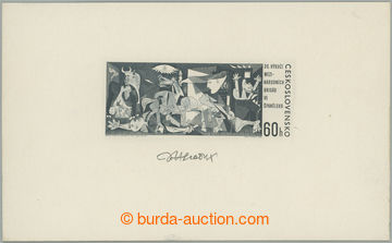 266727 - 1966 ZT Pof.1543, Guernica 60h, otisk definitivní rytiny v