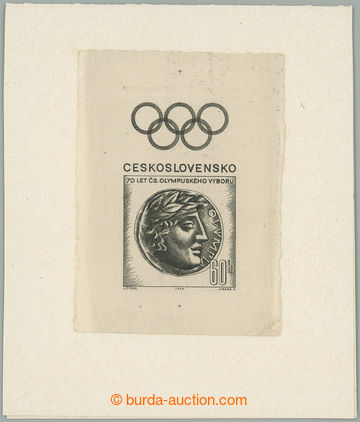 266729 - 1966 ZT Pof.1550, 70. výročí ČSOV 60h, zkusmý otisk ry