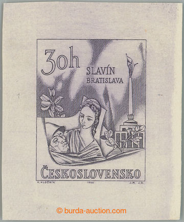 266730 - 1966 ZT Pof.1544, Slavín 30h, zkusmý otisk definitivní r