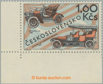 266734 - 1969 Pof.1557 VV, Automobily 1,60Kčs, levá dolní rohová