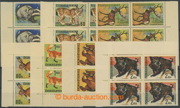 266737 - 1966 Pof.1567-1573, Lovná zvěř, kompletní série, rohov