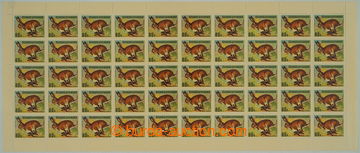 266738 - 1966 ARCHOVINA / Pof.1570 ST, Zajíc 80h, kompletní 50ks ti