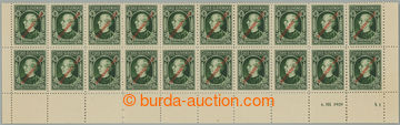 266851 - 1939 Sy.23C plate mark, Hlinka 50h green with overprint, low