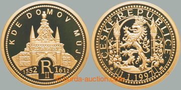 266882 - 1997 DUKÁTY KDE DOMOV MŮJ 1997 / Au medaile o váze 2-duk
