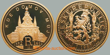 266885 - 1997 DUKÁTY KDE DOMOV MŮJ 1997 / Au medaile o váze 10-duk
