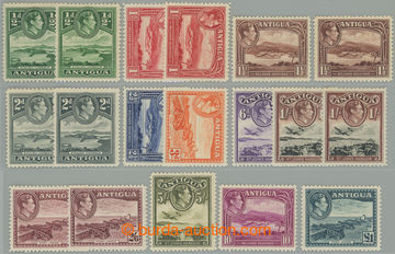 266891 - 1938-1951 SG.98-109, Jiří VI. Motivy ½P - £1, včetně o