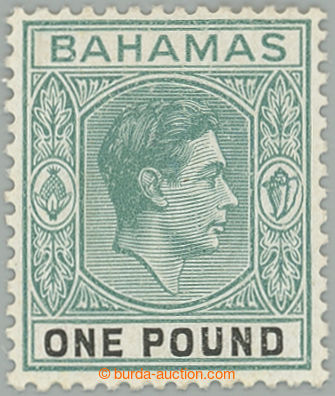 266893 - 1944 SG.157b, Jiří VI. £1 grey-green / black, obyčejný