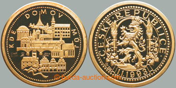 266901 - 1993 DUKÁTY KDE DOMOV MŮJ 1993 / Au medaile o váze 1-duk