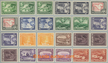 266917 - 1938-1952 SG.308-319, George VI. - Motives 1C - $3; almost c