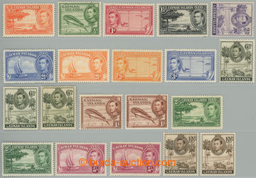 266922 - 1938-1948 SG.115-126a, Jiří VI. Motivy ¼P - 10Sh, základ