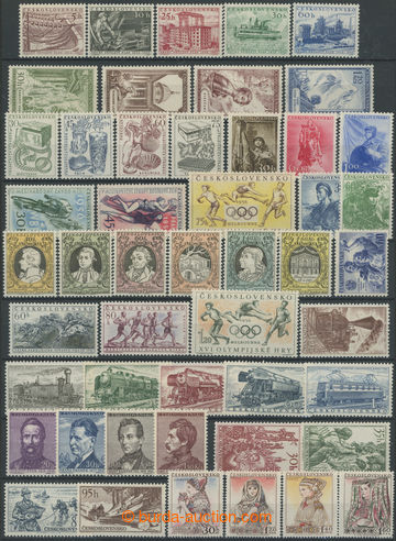 266947 - 1956 Pof.868-913, kompletní ročník 1956; bezvadný stav,