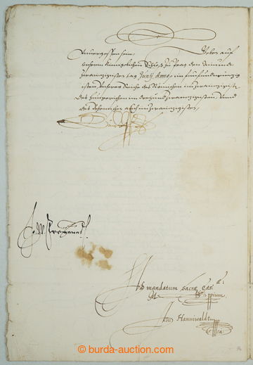 267018 - 1595 RUDOLF II. (1552–1612), římský císař, český a
