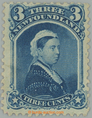 267151 - 1867 SG.37, Victoria 3C blue; without gum, exp. Senf, c.v..