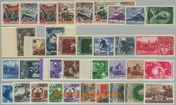 267160 - 1947-1950 SELECTION of / chosen sets, i.a.: Mi.1438-1441, 14