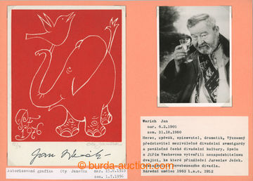 267252 - 1975 WERICH Jan (1905-1980), filmový i divadelní herec a s