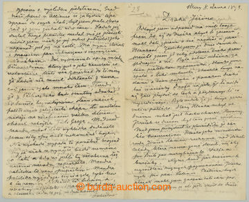 267274 - 1898 PINKAS Soběslav (1827-1901), český malíř, karikatu