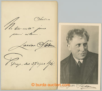 267288 - 1910 ŠALOUN Ladislav (1870-1946), český sochař, autor so
