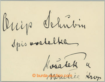 267308 - SCHUBIN Ossip (vlastním jménem Aloisia Kirschnerová, 185