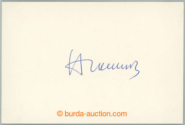 267309 - HRABAL Bohumil (1914-1997), významný český prozaik, spi
