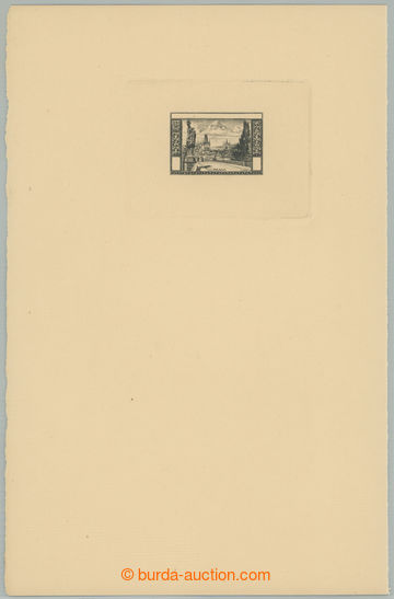 267321 - 1953 ZT Pof.742, Praha - Karlův most, zkusmý tisk - otisk