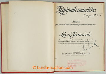 267346 - JANÁČEK Leoš (1854–1928), významný český hudební