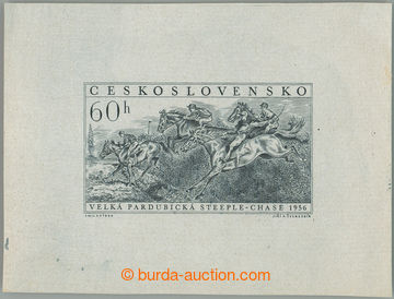 267393 - 1956 ZT Pof.900, Velká pardubická 60h, otisk rytiny v pův