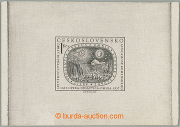 267394 - 1957 ZT Pof.931, Opera didactica omnia 1Kčs, zkusmý otisk