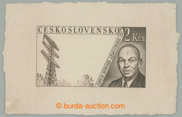 267424 - 1959 ZT Pof.1090, Radiovynálezci 2Kčs, zkusmý otisk ješ