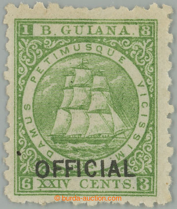 267492 - 1875 SG.O5, služební Fregata Sandbach 24c zelená s přeti