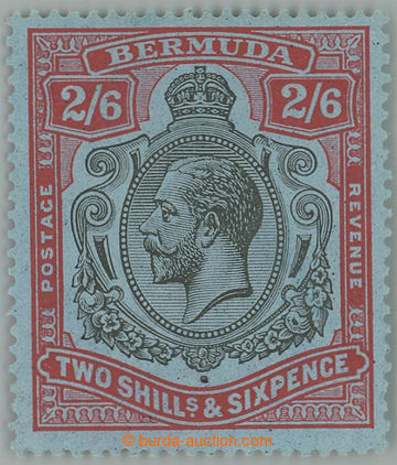 267494 - 1929 SG.89gb, George V. 2Sh6P black and carmin / pale blue w