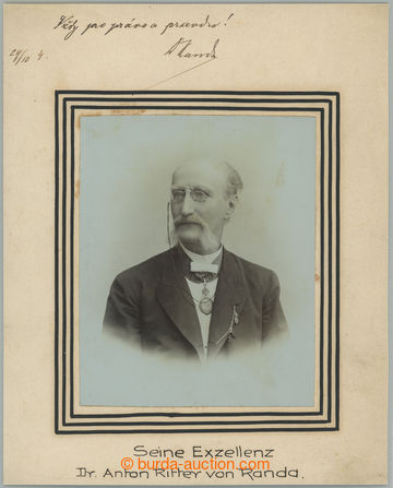 267520 - 1904 RANDA Antonín rytíř (1834-1914), rektor Univerzity K