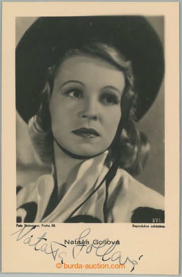 267568 - GOLLOVÁ Nataša (1912–1988), významná česká herečka