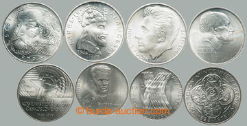 267600 - 1978-1980 ČSR II. / sestava 8ks pamětních Ag mincí: 50K