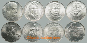 267605 - 1984-1985 ČSR II. / sestava 8ks pamětních Ag 100Kčs minc