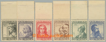 267620 - 1934 ANK.591-596, Stavitelé 12Gr - 64Gr; kompletní série,