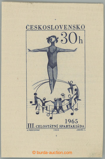 267765 - 1965 ZT Pof.1444, III. celostátní spartakiáda 30h, zkusm