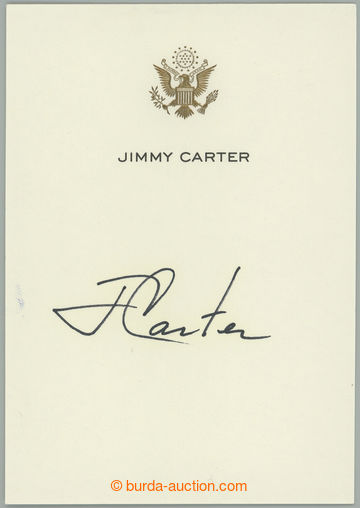 267786 - CARTER Jimmy (1924-2024), americký demokratický politik,