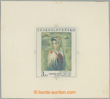 267883 - 1982 ZT Pof.2570, Milly 3Kčs, zkusmý tisk rytiny v definit