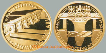 267896 - 2009 ČR / 2500Kč 2009 - Zdymadlo na Labi, proof, hmotnost